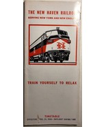 NEW HAVEN RAILROAD Time Tables April 24, 1966 - $13.55 CAD