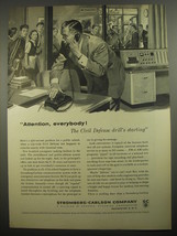 1956 Stromberg-Carlson Communication System Ad - Attention, everybody! - £14.54 GBP