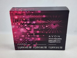 New Avon Makeup Ultimate Mega Palette 36 Lip Gloss / eyeshadows & 6 Blushes - $31.67