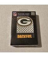 Official NFL Diamond Plate Playing Cards Poker GREEN BAY PACKERS New Sealed - $5.84