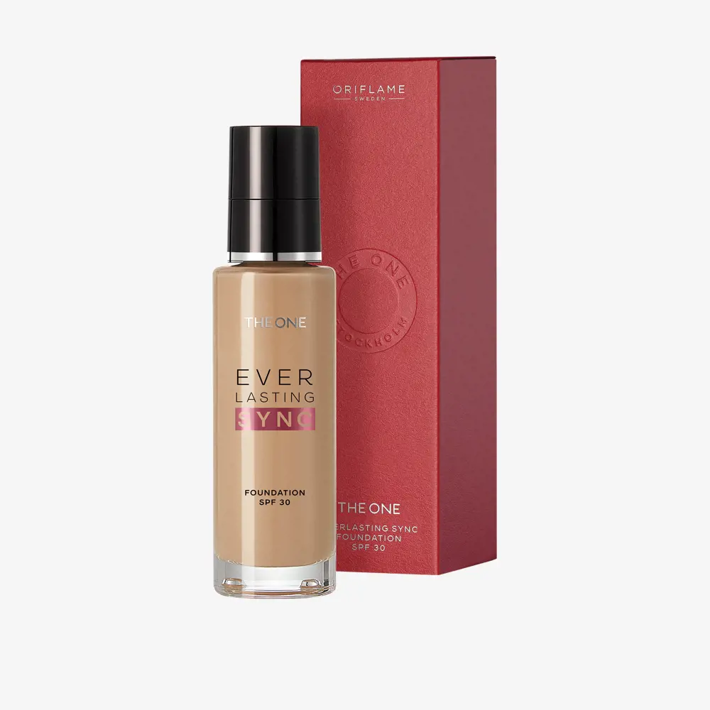 Oriflame THE ONE Everlasting Sync Foundation SPF 30 Light Ivory Neutral ... - $343.91 MXN