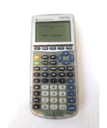 Texas Instruments TI-83 Plus Clear Silver Edition Graphing Calculator w/... - $28.69