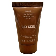 Cay Skin Suncare Isle Glow Face Lotion Broad Spectrum SPF 45 Sunscreen 0... - £2.79 GBP