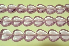 25 10x10 mm Heart Beads: Alexandrite - $1.78