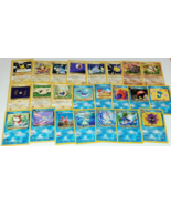 Pokemon Cards Vtg Lot x24 1999-2001 Cloyster Polliwhirl Croconaw Corsola... - £9.33 GBP