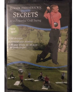 DVD Roger Fredericks Reveals Secrets to A Powerful Golf Swing 2005 New - £6.71 GBP