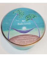 Pier 1 Bali Sands 3-Wick Scented Jar Container Candle 13.9 oz - £15.44 GBP