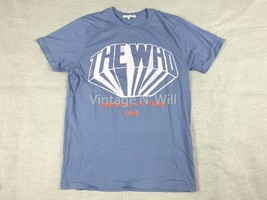 Urban Outfitters Junk Food Mens S Blue Wash The Who Rock Band US Tour T-... - $17.00
