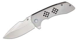 Kansept Knives Entity Flipper Knife 3.52&quot; S35VN Satin Drop Point Blade - £209.92 GBP