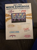 1987/1988 Movie Songbook  Dirty Dancing, Revenge Of The Nerds, Beverly H... - $9.50
