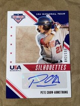 2020 USA Baseball Stars &amp; Stripes /199 Pete Crow-Armstrong #USJ-PE Autograph - £23.14 GBP