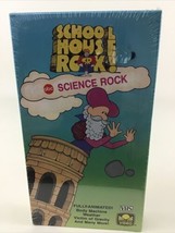 School House Rock VHS Vintage 1987 Golden Book Video Tape Science Rock SEALED - £10.12 GBP