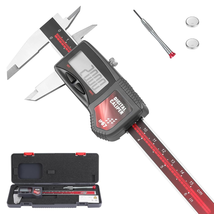 IP67 Digital Caliper 6&quot;/150mm Stainless Steel LCD Micrometer ±0.001&quot; Pre... - €179,69 EUR