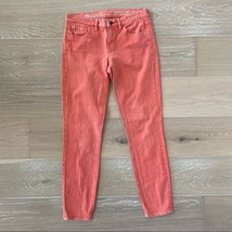Madewell Skinny Skinny Ankle Jeans Orange sz 25 - $29.99