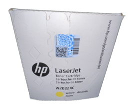 HP LaserJet 414X Yellow W2022XC Printer High-Yield Toner Cartridge Genui... - $189.99