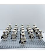 21pcs StarWars Yellow Clone Trooper Minifigures Army Set Republic Clone ... - $31.00