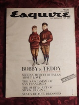 ESQUIRE April 1962 Melina Mercouri Bobby Teddy Kennedy Bert Lahr Milton Berle - £10.20 GBP