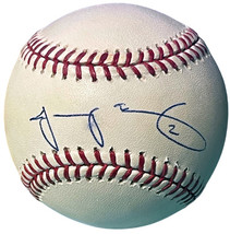 Jacoby Ellsbury signed Official Rawlings Major League Baseball #2 imperfect- COA - £63.76 GBP