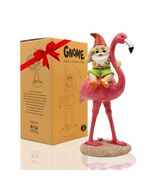 Goodeco Gnome and Flamingo Garden Statue - 6 * 11 Inch (Lady) - $205.49 MXN