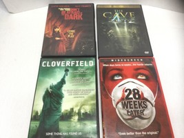 Lot Of 4 Horror Movies DVD - Cloverfield, The Cave, Etc. - £10.36 GBP