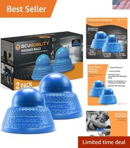 2-Pack Portable Trigger Point Balls - Chiropractor-Approved for Pain Relief - $34.50