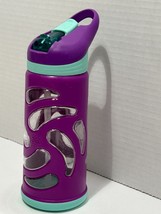 Cool Gear 14 oz. Plastic Water Bottle flip up spout Pick Purple &amp; Green - £5.03 GBP
