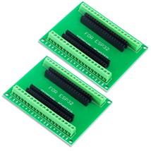 2Pcs Esp32 Breakout Board Gpio 1 Into 2 For 38Pin No Mounting Hole Versi... - £18.87 GBP