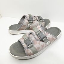 New Balance 330 Slides Men's 12 Grey Camo Double Buckle Sandals SDL330GR... - $29.69