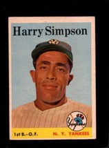 1958 Topps #299 Harry Simpson Vg+ Yankees *NY9237 - £3.85 GBP