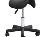 Ergonomic Rolling Saddle Stool with Swivel and Adjustable Height for Spa, - $109.88