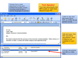 Text Speaker Turn Documents Into MP3 Audio Spanish Professional Voice Mi... - $563.44 MXN