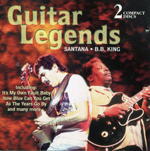 Santana, B.B. King - Guitar Legends - Santana/B.B. King (2xCD, Comp) (Mint (M)) - £2.30 GBP