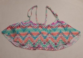 NEW Arizona Coral Reef Swimsuit Top Bikini Wine Multi Size: M NWT Retail... - £10.38 GBP