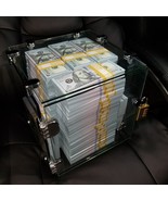 100,000 FULL PRINT Realistic Prop Money New Fake Dollar Bills REAL CASH ... - £50.86 GBP