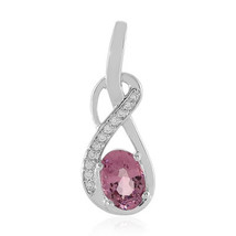 Jewelry of Venus fire Pendant of Goddess Demeter Purple Spinel Silver Pendant - £556.35 GBP