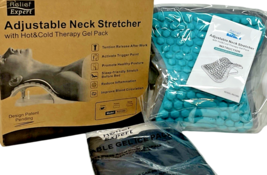 Neck Stretcher w/Gel Pack Cervical Spine Alignment Posture Corrector Pai... - $29.95