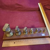 Vintage Libra weights set [TOL10179] - $2,375.85 MXN