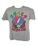 Grateful Dead Dancing Bear Shirt Size M Gray Ripple Junction - £19.42 GBP