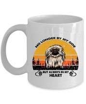 Pekingese Dogs Pet Lover Coffee Mug Ceramic Dog Paw Always In My Heart Mugs Gift - £13.38 GBP+