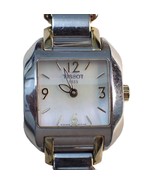 TISSOT 1853 Swiss Quartz Two-Tone Square Women&#39;s Wristwatch - £78.12 GBP