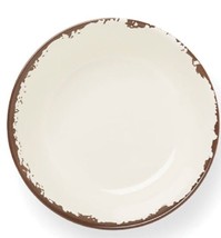 Set of Four (4) Fox Run ~ Melamine ~ Distressed ~ OFF-WHITE ~ 23 oz.  ~ ... - £23.53 GBP