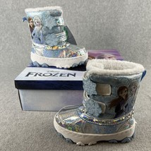 Disney&#39;s Frozen 2 Snow Boots  Girls&#39; Size 6 Toddler winter boots Insulated New - £19.45 GBP