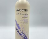 Aveeno Positively Nourishing Calming Body Wash Lavender Chamomile 16oz B... - $30.84