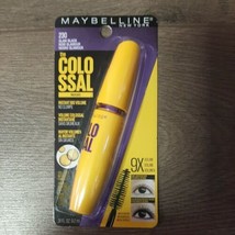 Maybelline The Colossal  Mascara, GLAM BLACK #230 NEW, Carded - $9.89
