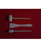 Small Solid Wood Mallet, Pestle Masher and Spatula Turner - $30.91 CAD