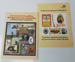 Winchester Western Sporting Arms Ammunition Reloading Catalog Set of 2 1977 - £11.31 GBP