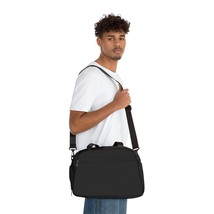 Unisex Water-Resistant Fitness Handbag with Adjustable Strap, Durable 1200D Nylo - £44.70 GBP