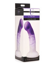Strap U G Swirl G Spot Silicone Dildo - Purple - £24.60 GBP