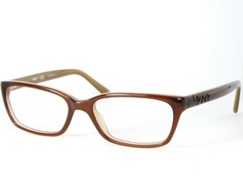 DKNY DY 4630 3558 BROWN On BEIGE EYEGLASSES GLASSES DY4630 51-16-135mm (... - £13.77 GBP