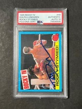 1985 Topps Rocky IV #48 Signed Card Dolph Lundgren &quot;Rocky Stymied!&quot; PSA Ivan Dra - £470.45 GBP